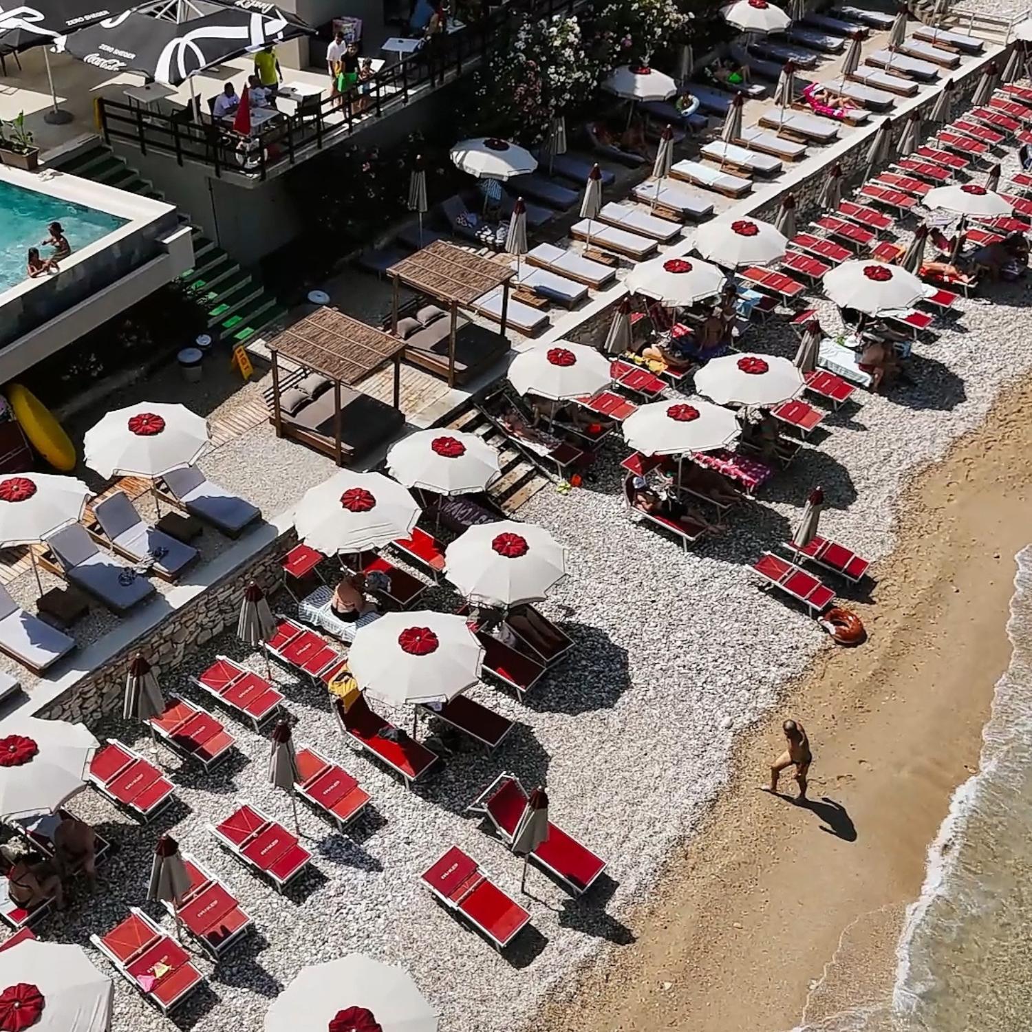 Dukes Albania Hotel Radhime Bagian luar foto